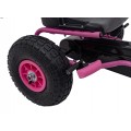 copy of Dětský pedál Air Go-kart na pedály pro děti 3+ zelená + nahuštěné pneumatiky + nastavitelné sedadlo