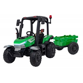Traktor BLAST Z Przyczepka Zielony