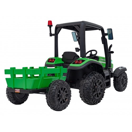 Traktor BLAST Z Przyczepka Zielony