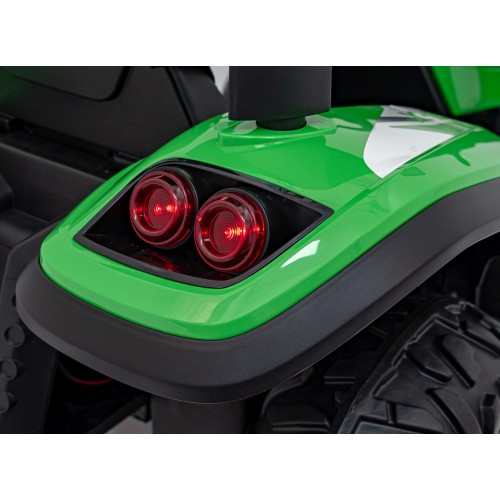Traktor BLAST Z Przyczepka Zielony
