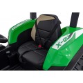 Traktor BLAST Z Przyczepka Zielony