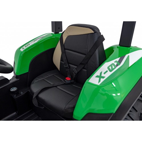Traktor BLAST Z Przyczepka Zielony