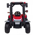 Traktor BLAST Z Przyczepka Czerwony