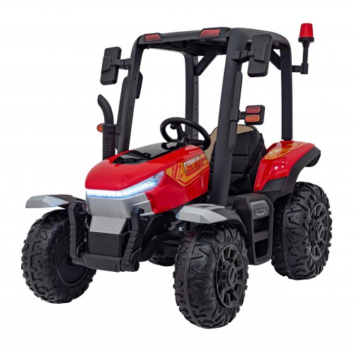 Traktor BLAST Z Przyczepka Czerwony