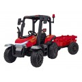 Traktor BLAST Z Przyczepka Czerwony