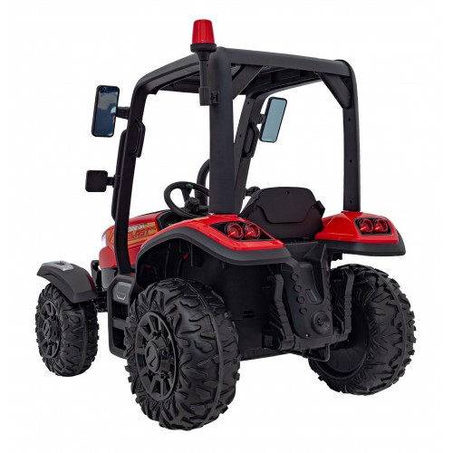 Traktor BLAST Z Przyczepka Czerwony