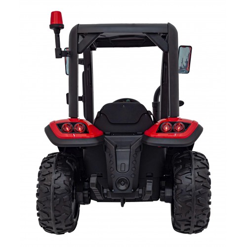 Traktor BLAST Z Przyczepka Czerwony