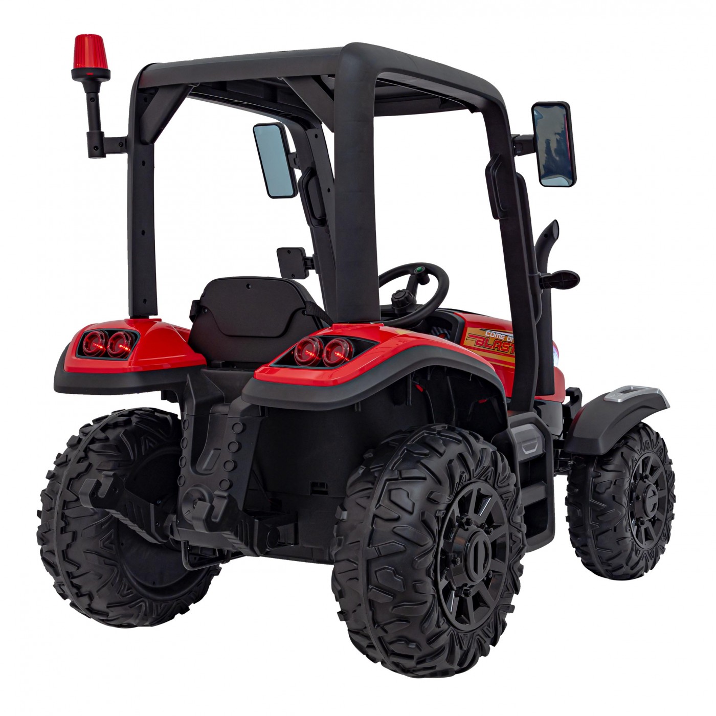 Traktor BLAST Z Przyczepka Czerwony