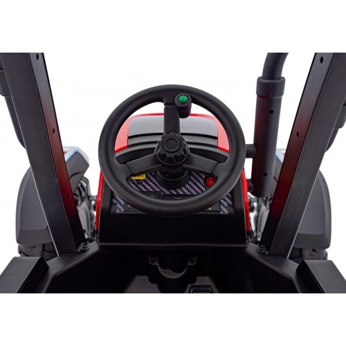 Traktor BLAST Z Przyczepka Czerwony