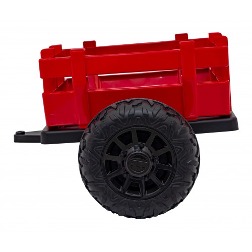 Traktor BLAST Z Przyczepka Czerwony