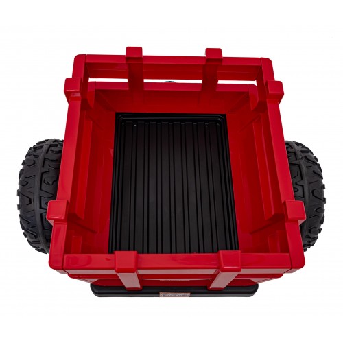 Traktor BLAST Z Przyczepka Czerwony