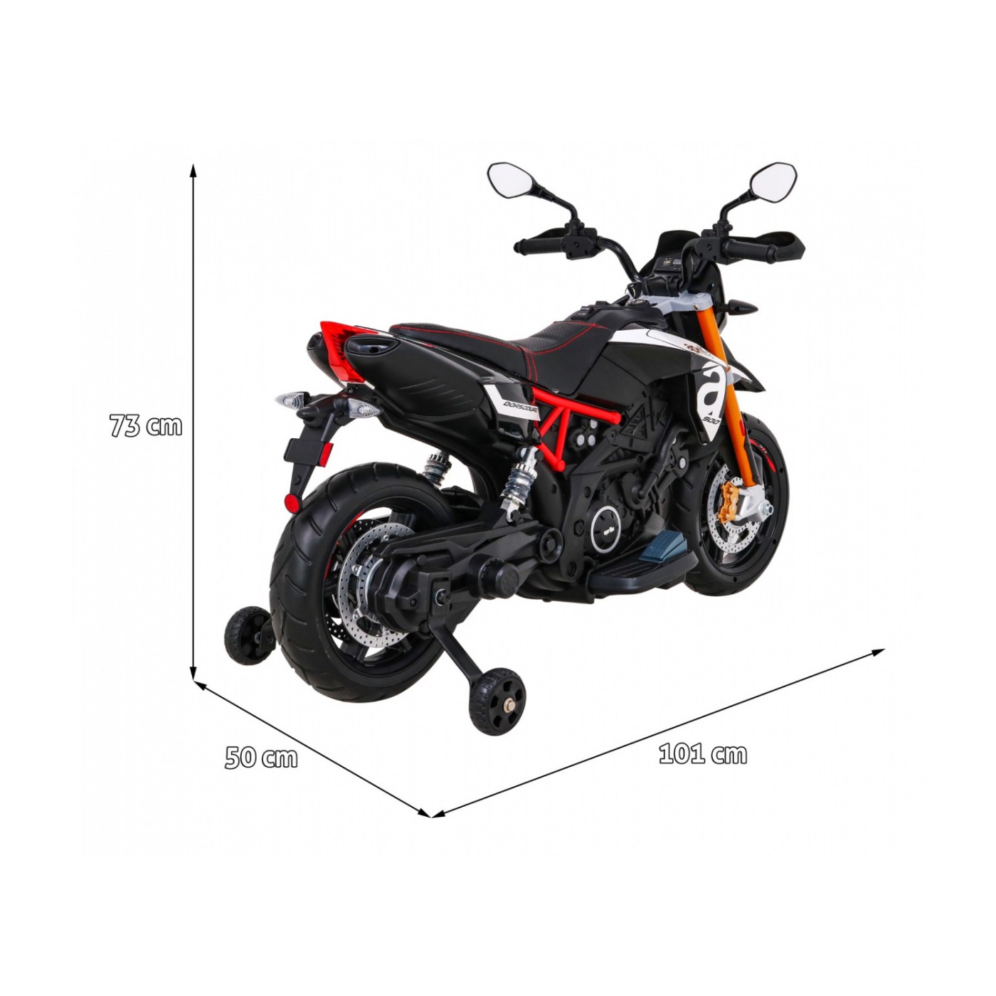 copy of MOTOROVÉ vozidlo Aprilia černý