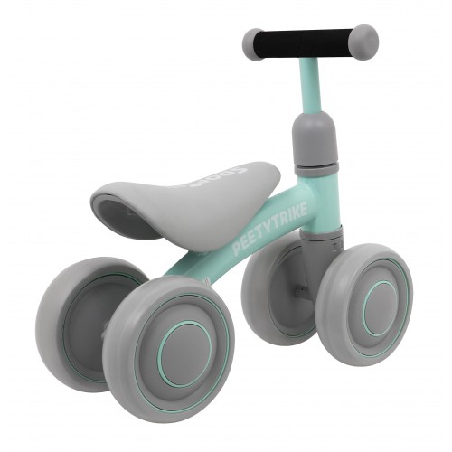 První dětské běžecké kolo PettyTrike SporTrike červená se 4 koly