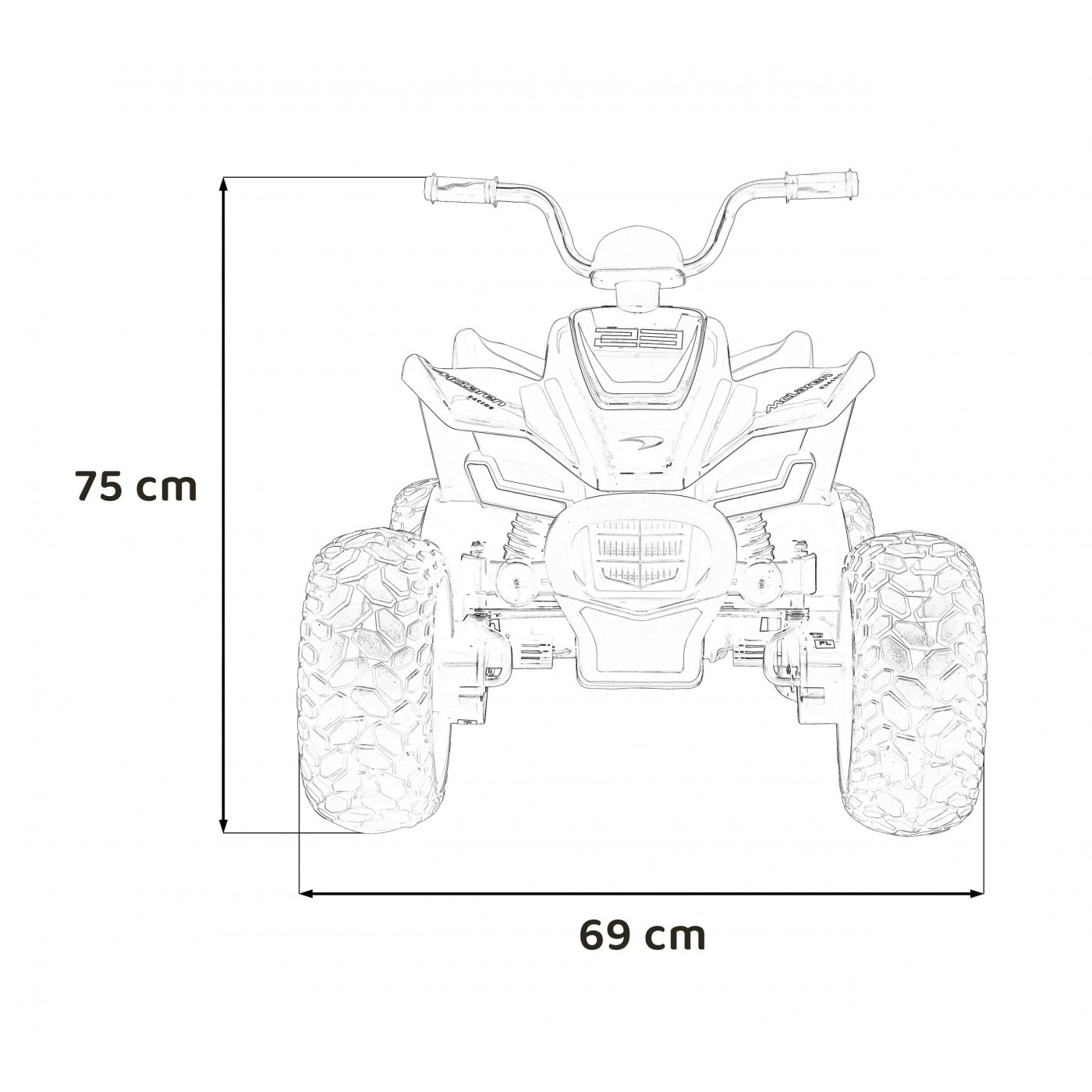 copy of Pojazd ATV CAN-AM Maverick Pomaranczowy