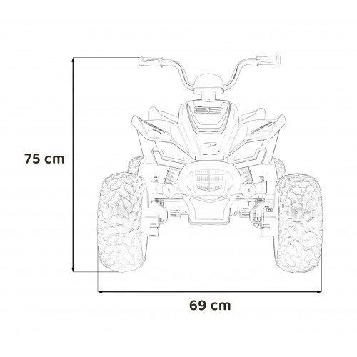 copy of Pojazd ATV CAN-AM Maverick Pomaranczowy