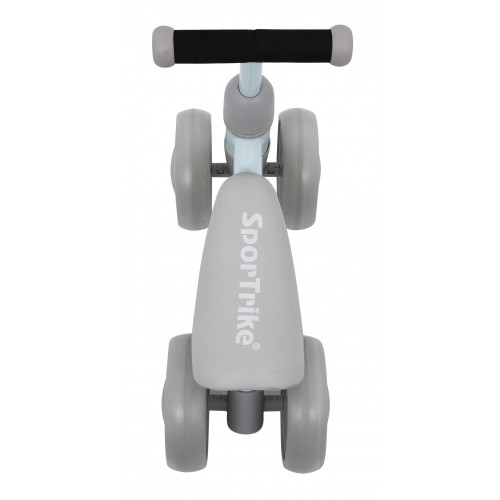 První dětské běžecké kolo PettyTrike modré 4 kola SporTrike Rider