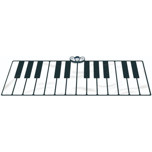 Velká hudební podložka pro děti 3+ Keyboard XXL 260x74cm + Režim nahrávání+ Kabel MP3