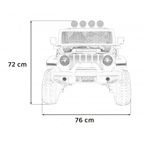 copy of Pojazd ATV CAN-AM Maverick Pomaranczowy