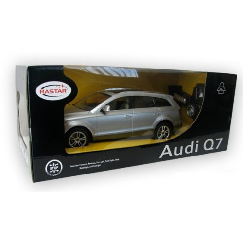 Autíčko R C Audi Q7 Sříbrné 1 14 RASTAR