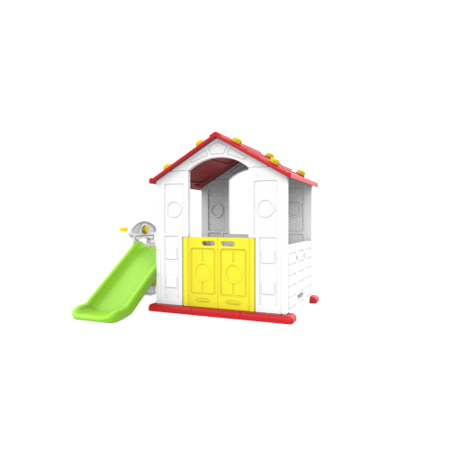 Dětský červený střešní basketbalový míč Garden House 3v1