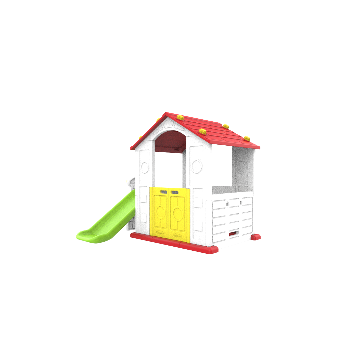 Dětský červený střešní basketbalový míč Garden House 3v1