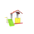 Dětský červený střešní basketbalový míč Garden House 3v1