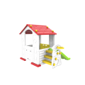 Dětský červený střešní basketbalový míč Garden House 3v1