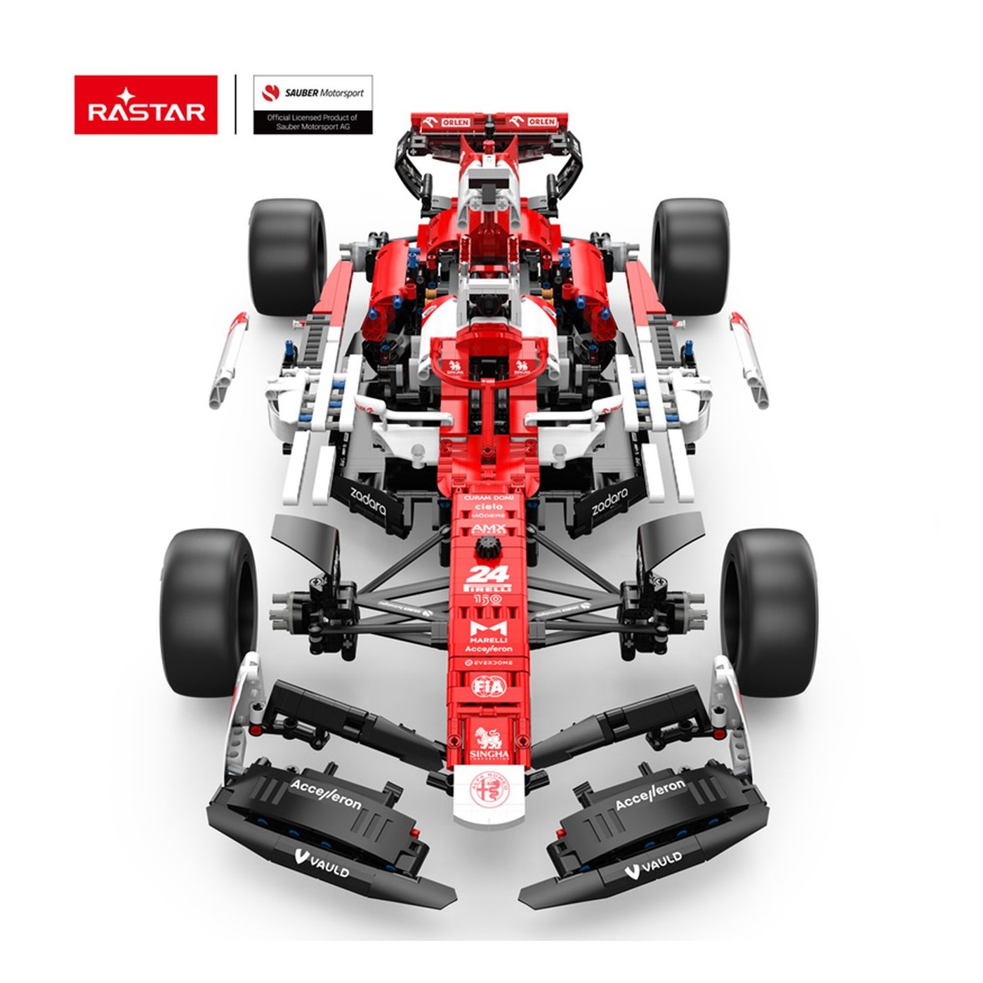 1:8 Alfa Romeo F1 C42 Blocks 2261 kusů. R/C RASTAR