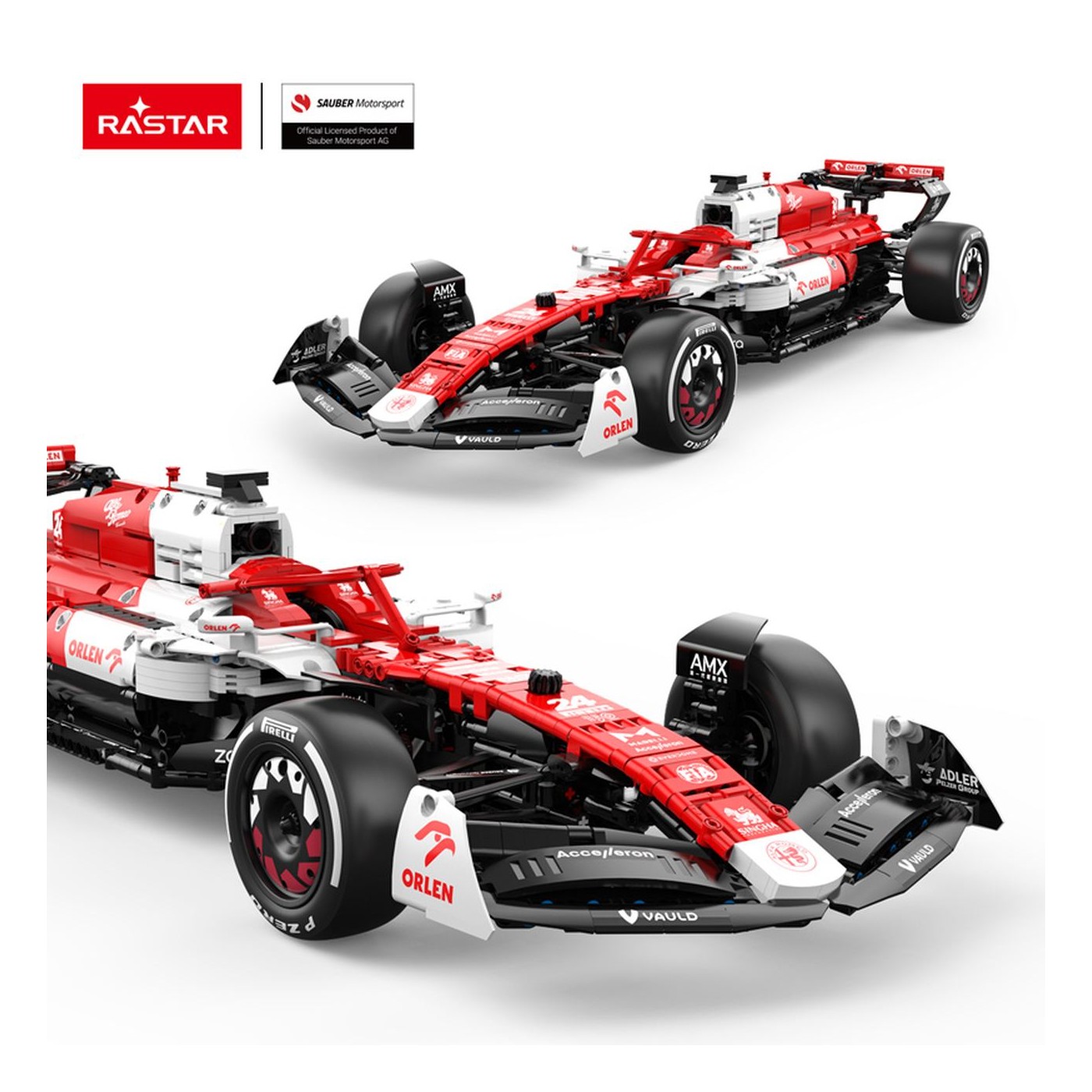 1:8 Alfa Romeo F1 C42 Blocks 2261 kusů. R/C RASTAR
