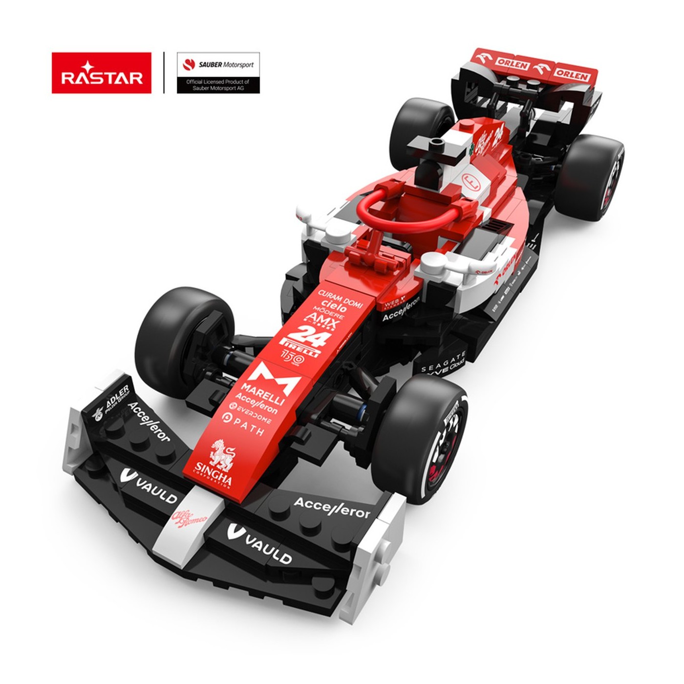1: 24 Alfa Romeo F1 C42 340ks. Bloky RASTAR