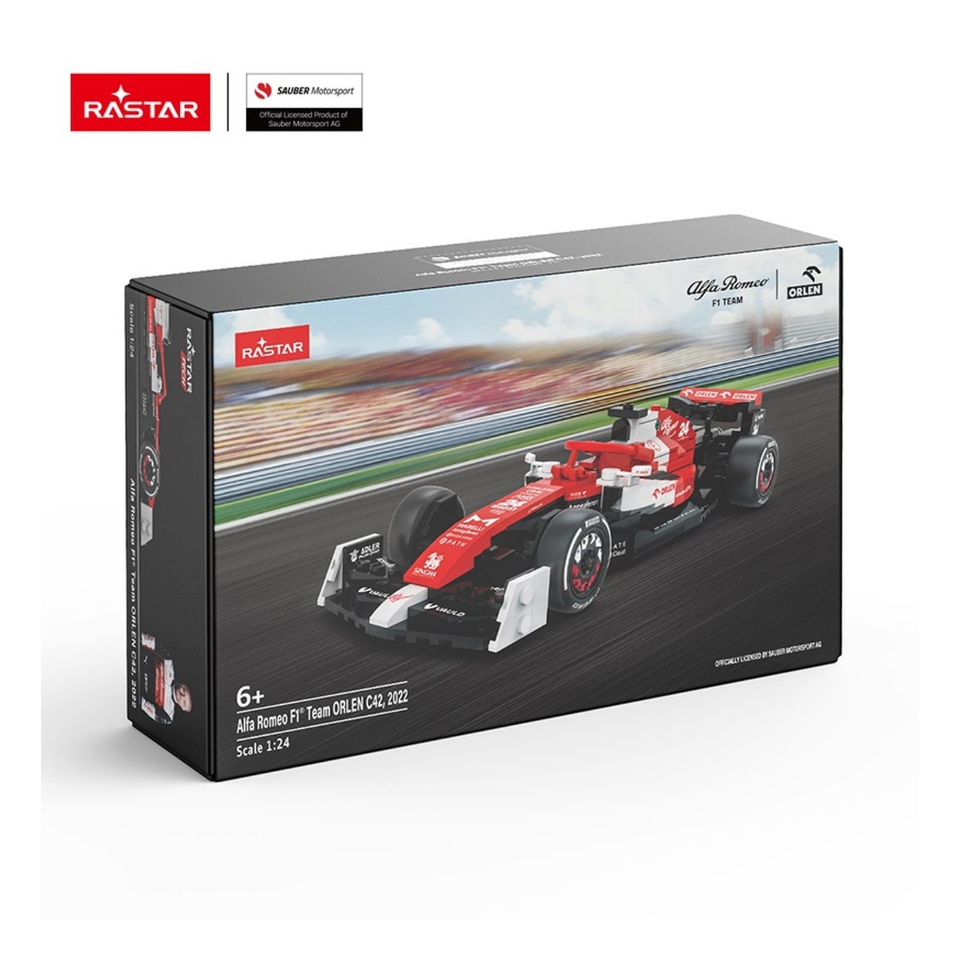 1: 24 Alfa Romeo F1 C42 340ks. Bloky RASTAR