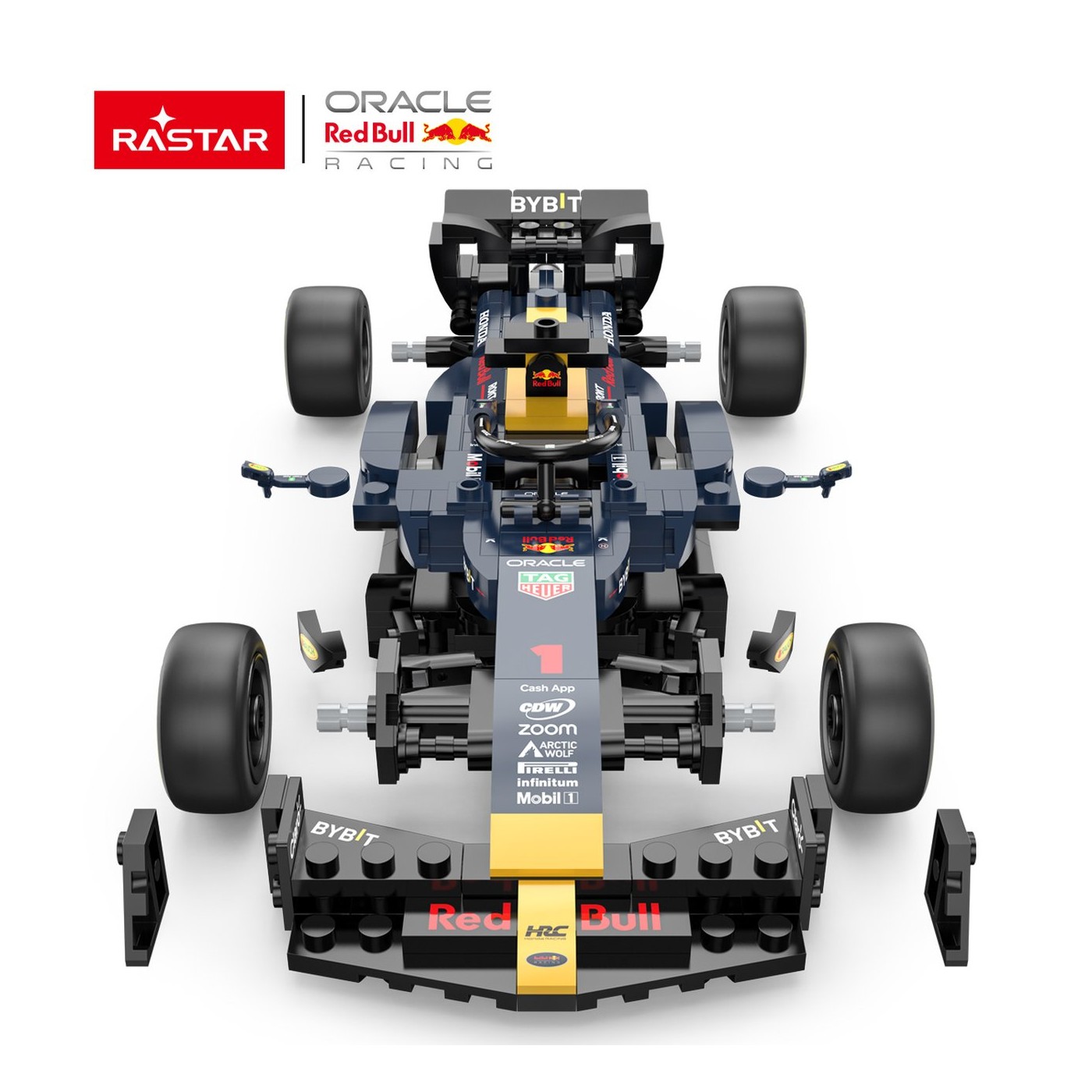 1: 24 Red Bull F1 RB19 333 el. Bloky RASTAR