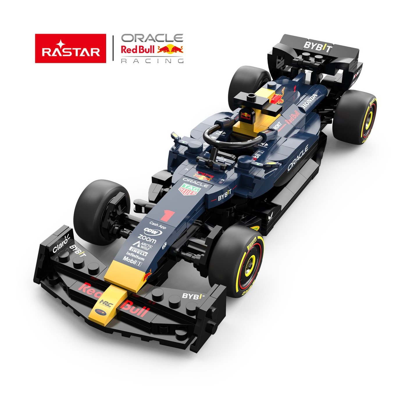 1: 24 Red Bull F1 RB19 333 el. Bloky RASTAR