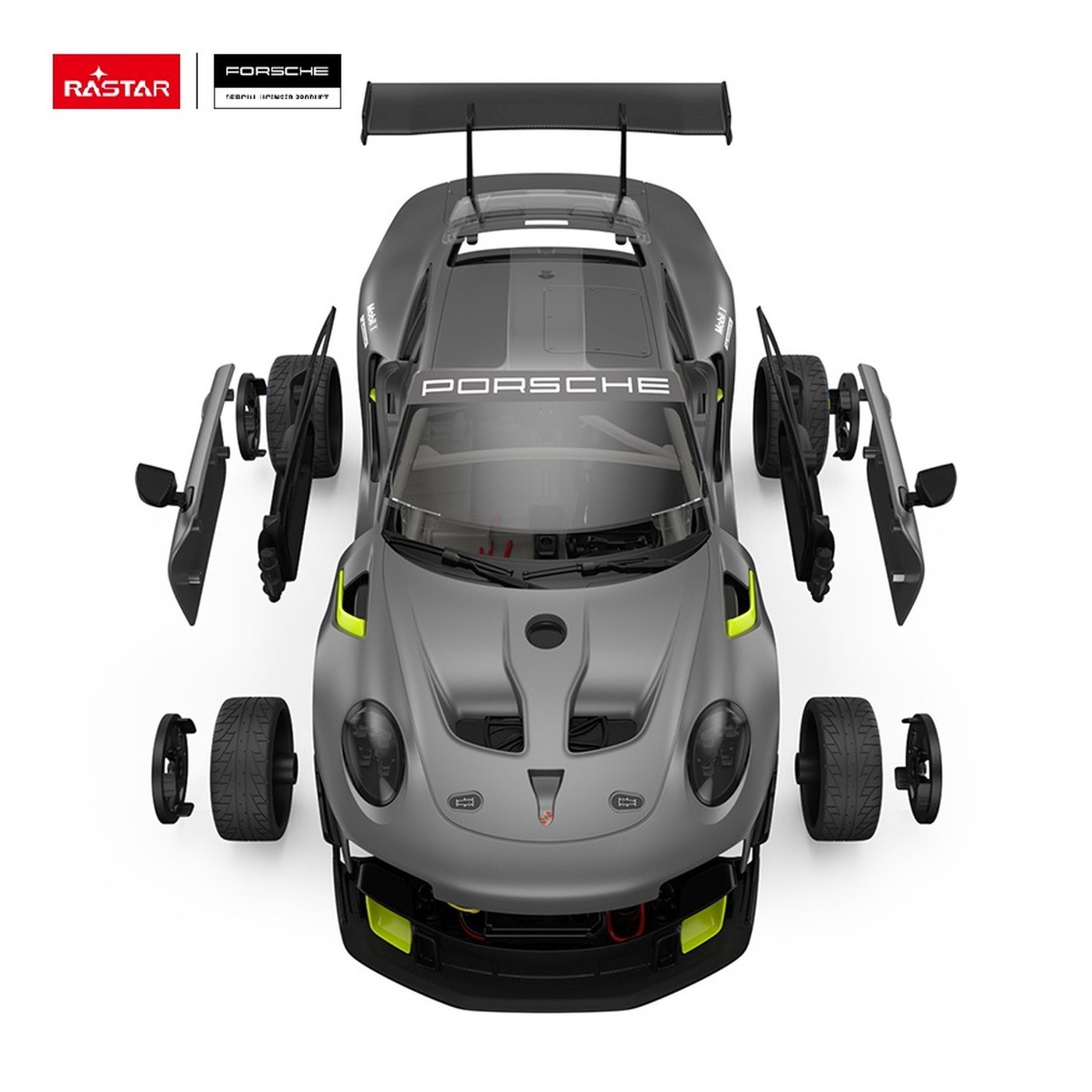 R/C 1:18 Porsche 911 GT2 RS Clubsport 25 Stavebnice RASTAR