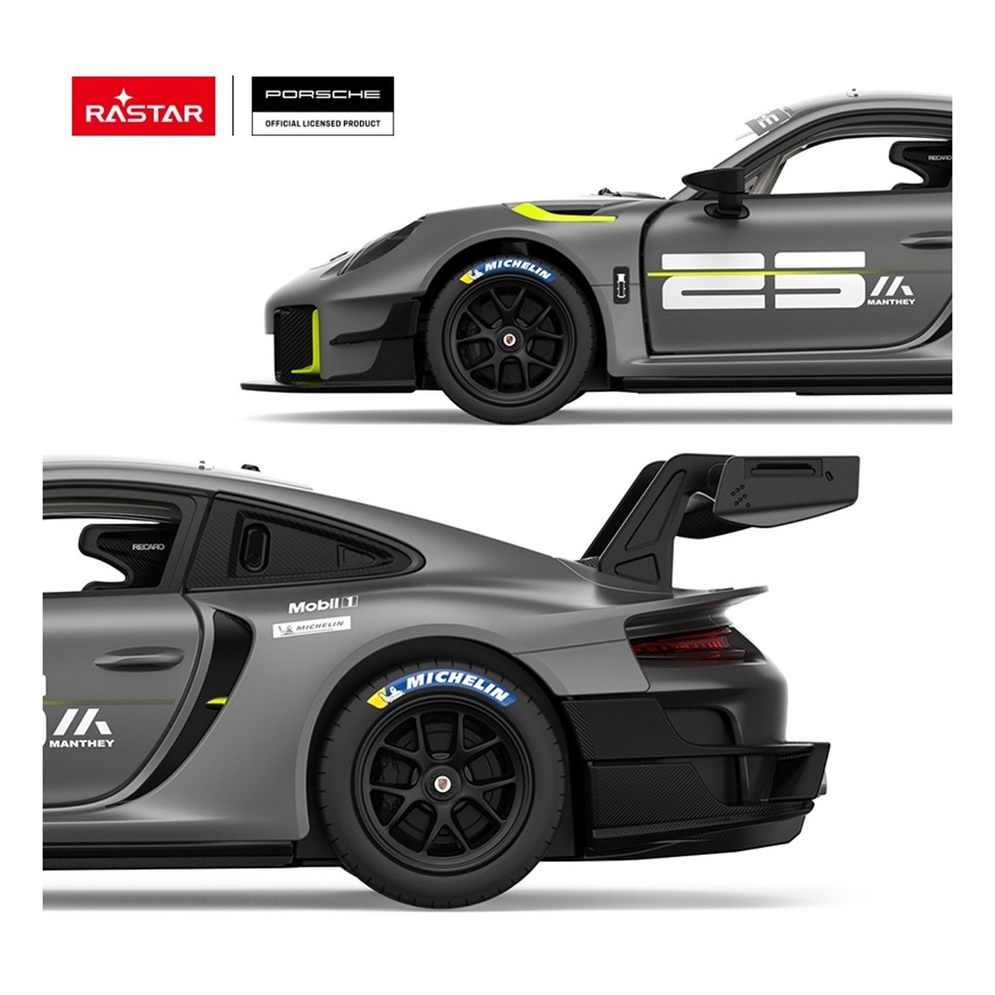 R/C 1:18 Porsche 911 GT2 RS Clubsport 25 Stavebnice RASTAR