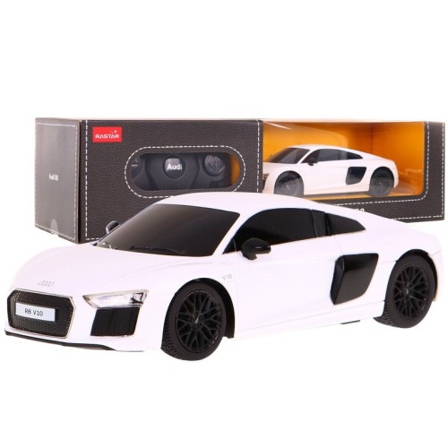 Autíčko R/C Audi R8 Bílé 1:24 RASTAR