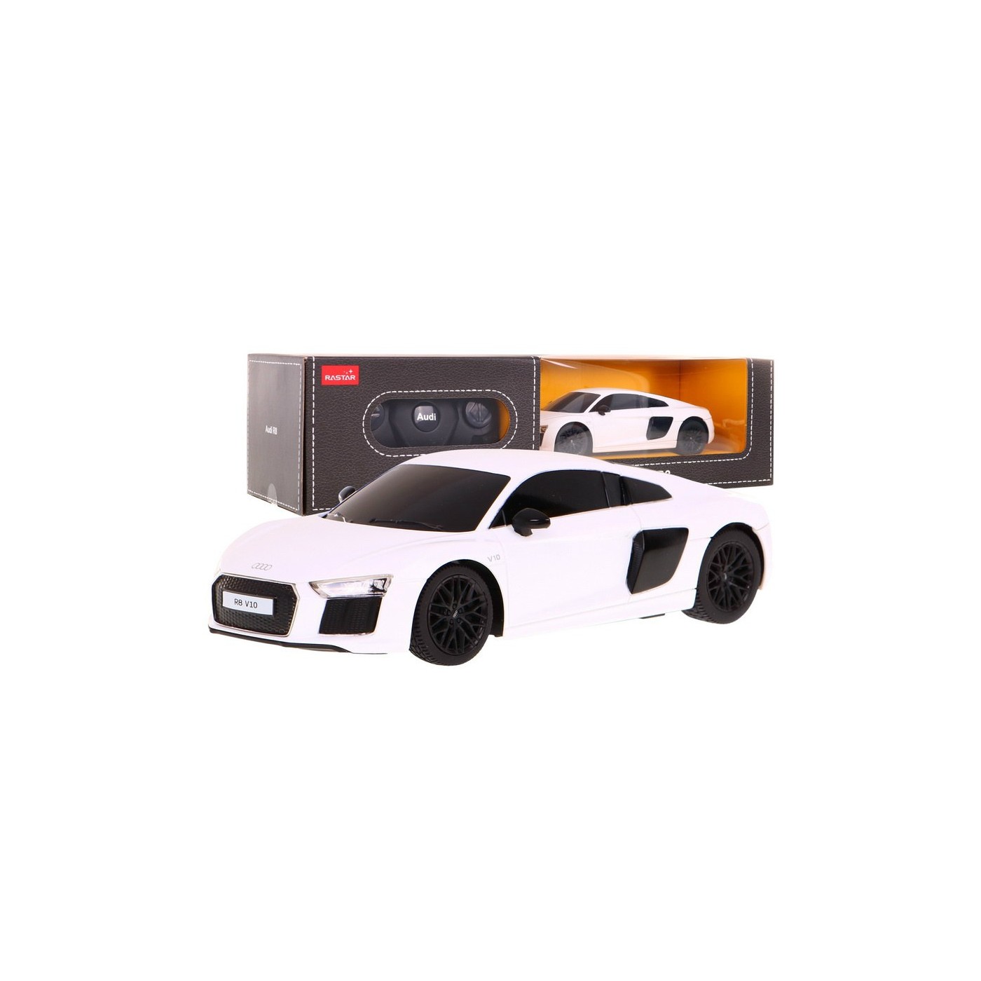 Autíčko R/C Audi R8 Bílé 1:24 RASTAR