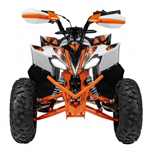 copy of Quad Highper na baterii žlutá 35 km/h + střídavý motor 1000 W + nafouknutá kola + nastavení sedadla