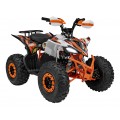 copy of Quad Highper na baterii žlutá 35 km/h + střídavý motor 1000 W + nafouknutá kola + nastavení sedadla