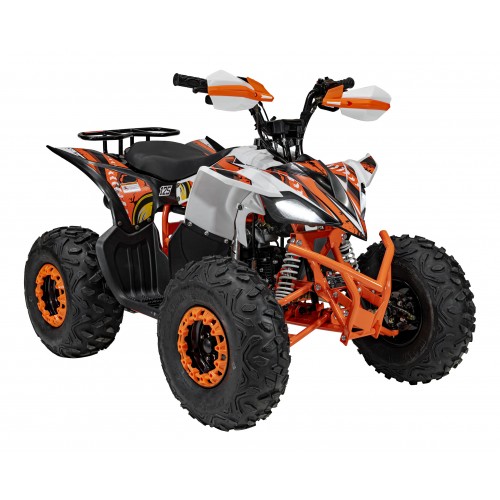 copy of Quad Highper na baterii žlutá 35 km/h + střídavý motor 1000 W + nafouknutá kola + nastavení sedadla