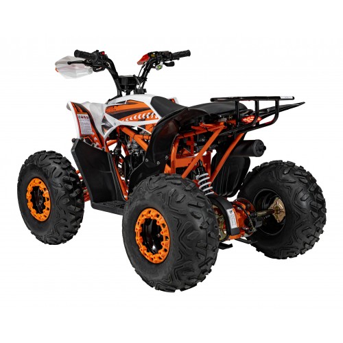 copy of Quad Highper na baterii žlutá 35 km/h + střídavý motor 1000 W + nafouknutá kola + nastavení sedadla
