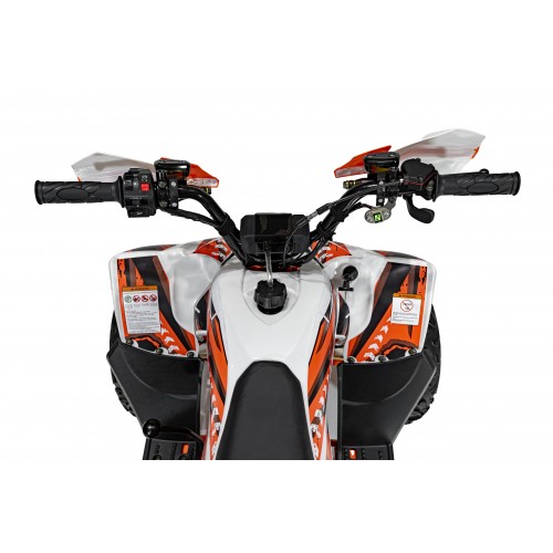 copy of Quad Highper na baterii žlutá 35 km/h + střídavý motor 1000 W + nafouknutá kola + nastavení sedadla