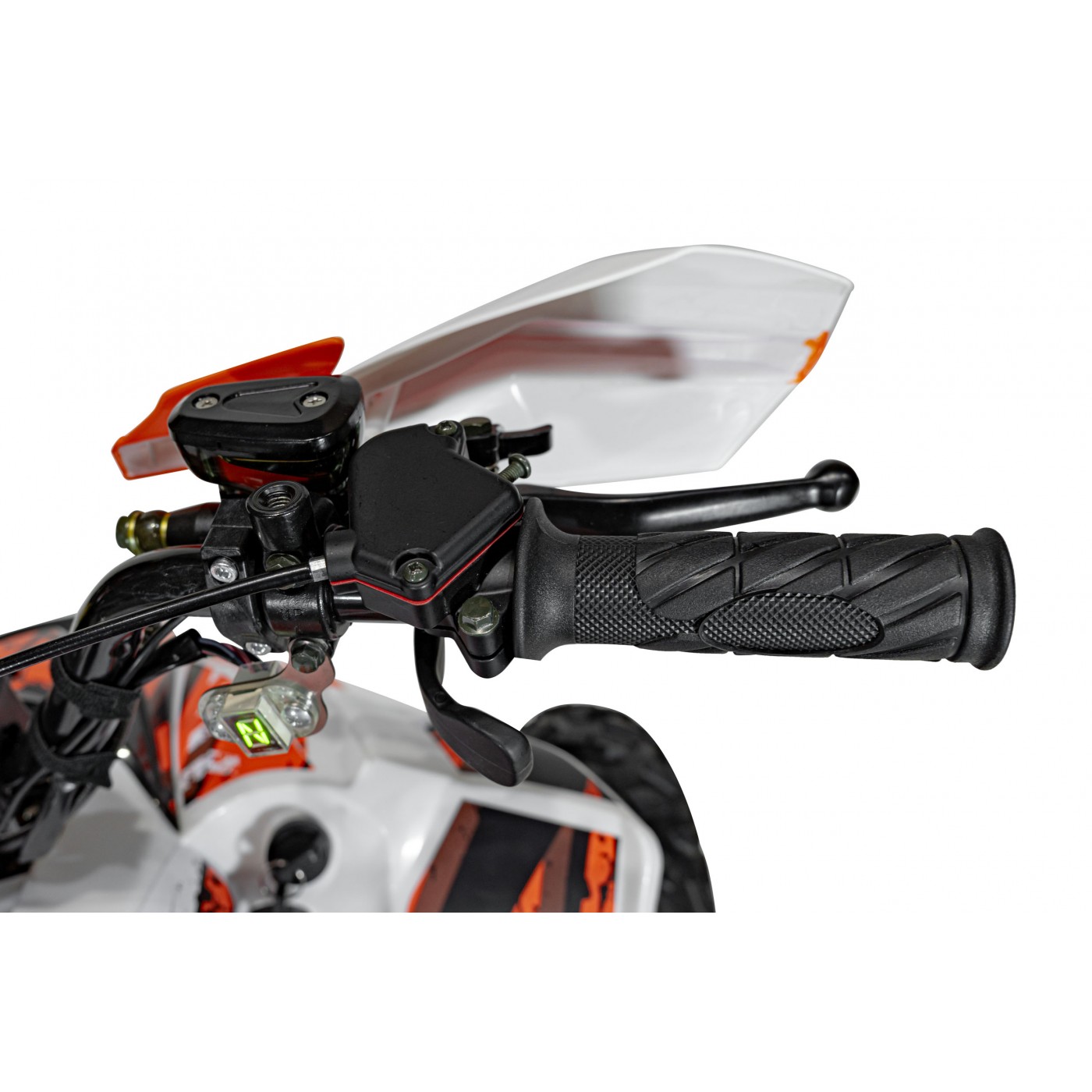 copy of Quad Highper na baterii žlutá 35 km/h + střídavý motor 1000 W + nafouknutá kola + nastavení sedadla