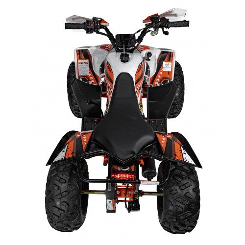 copy of Quad Highper na baterii žlutá 35 km/h + střídavý motor 1000 W + nafouknutá kola + nastavení sedadla