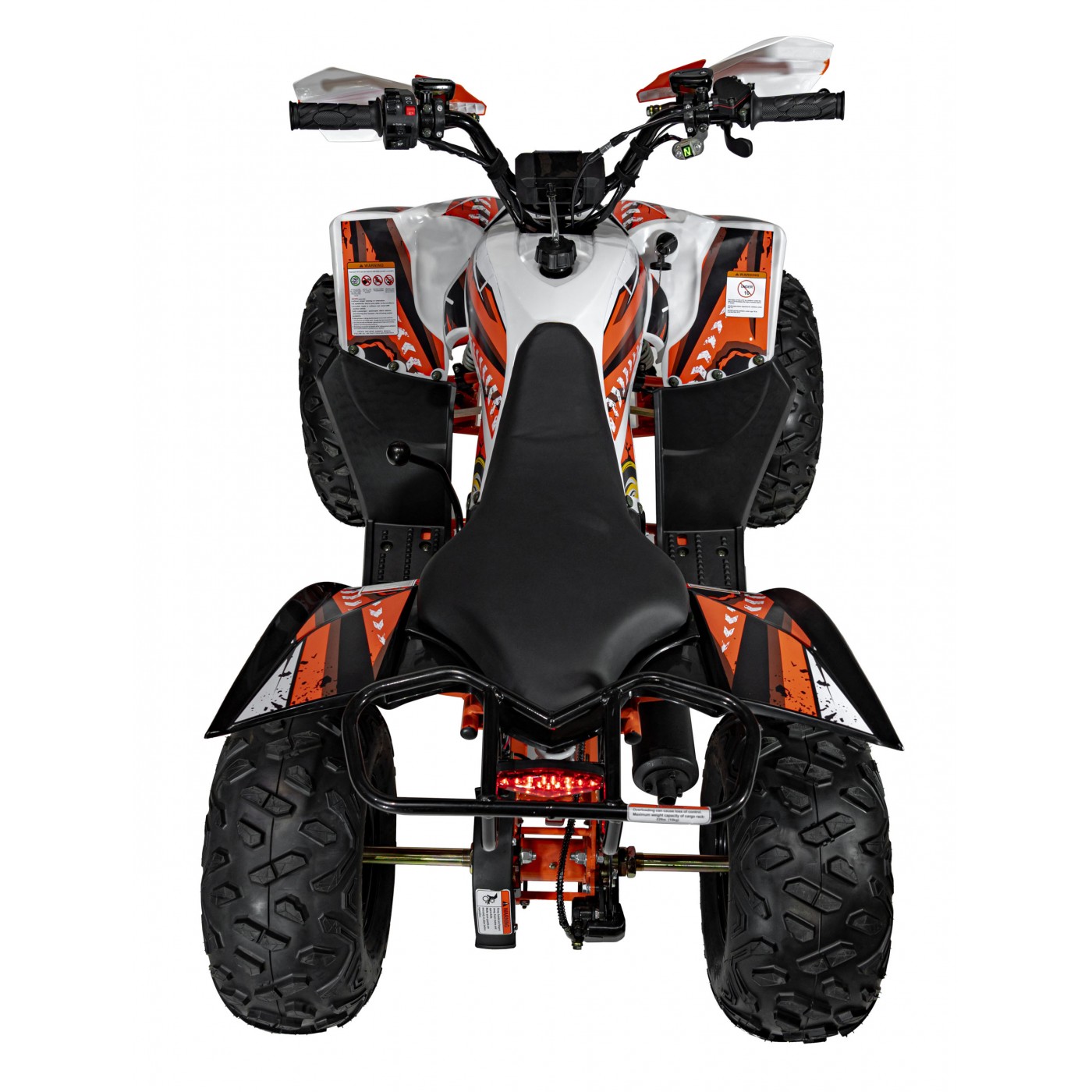 copy of Quad Highper na baterii žlutá 35 km/h + střídavý motor 1000 W + nafouknutá kola + nastavení sedadla