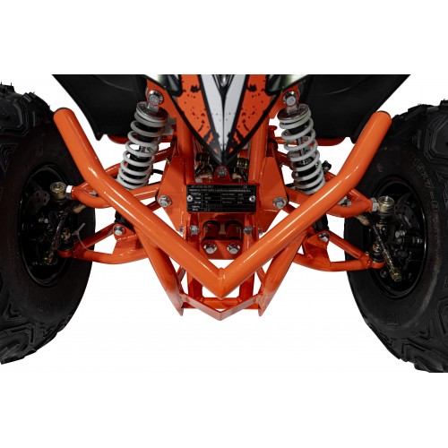 copy of Quad Highper na baterii žlutá 35 km/h + střídavý motor 1000 W + nafouknutá kola + nastavení sedadla
