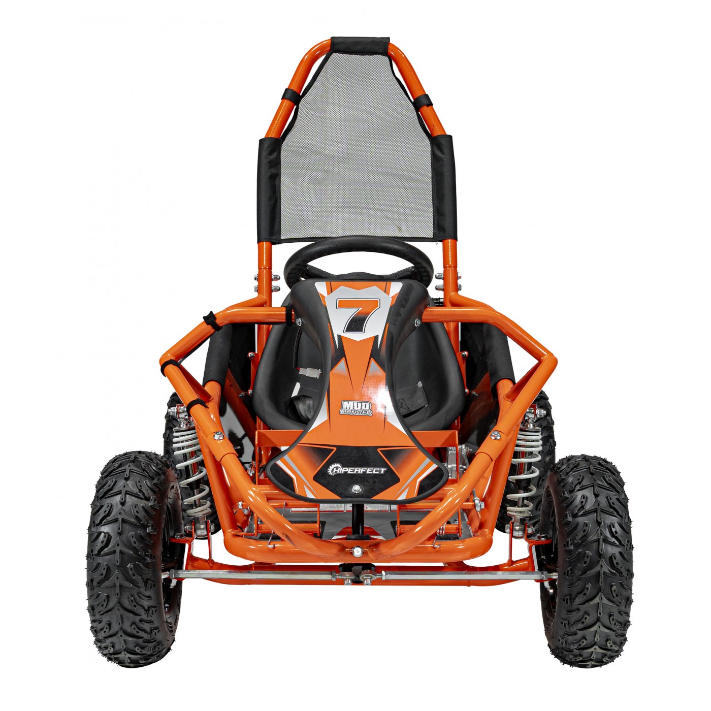 copy of Quad Highper na baterii žlutá 35 km/h + střídavý motor 1000 W + nafouknutá kola + nastavení sedadla