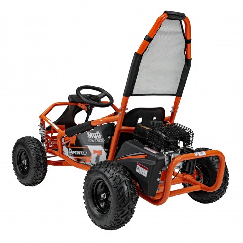 copy of Quad Highper na baterii žlutá 35 km/h + střídavý motor 1000 W + nafouknutá kola + nastavení sedadla