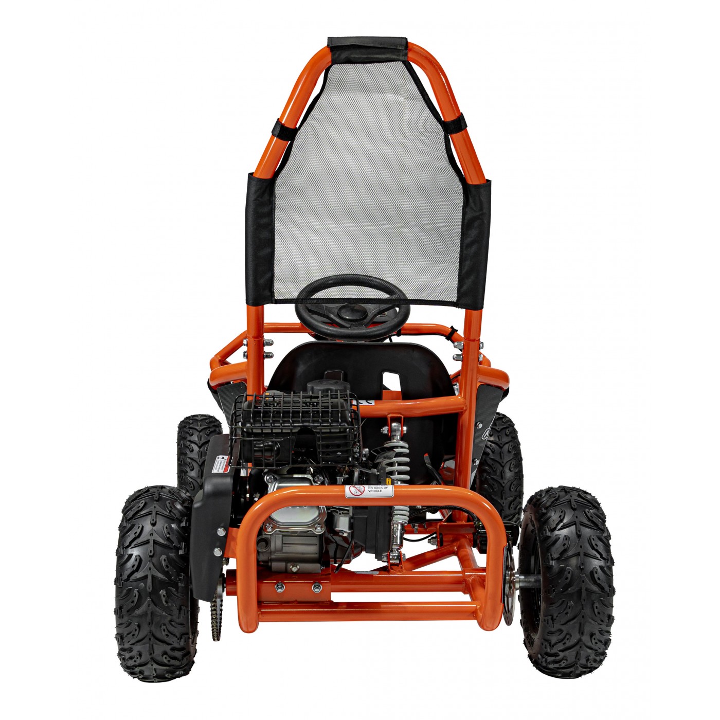 copy of Quad Highper na baterii žlutá 35 km/h + střídavý motor 1000 W + nafouknutá kola + nastavení sedadla