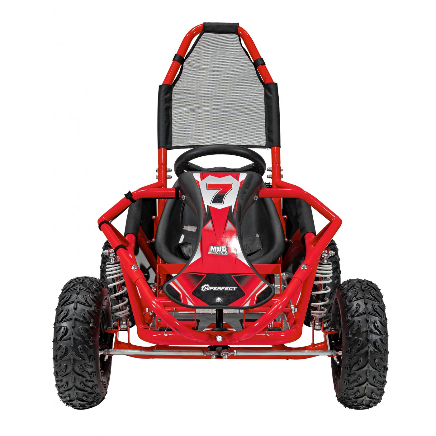 copy of Quad Highper na baterii žlutá 35 km/h + střídavý motor 1000 W + nafouknutá kola + nastavení sedadla